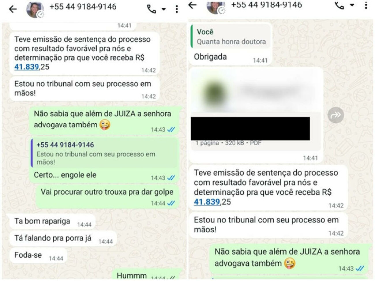 Ilustração da notícia Golpista usa nome de juíza e tenta enganar moradora de Paraíso das Águas da MS Todo dia